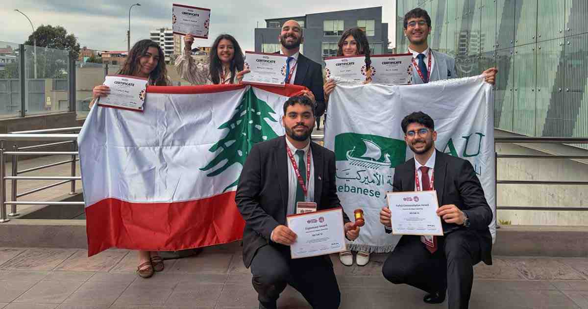 LAU students uphold Lebanon’s image abroad by winning Harvard Model United Nations 2026 awards