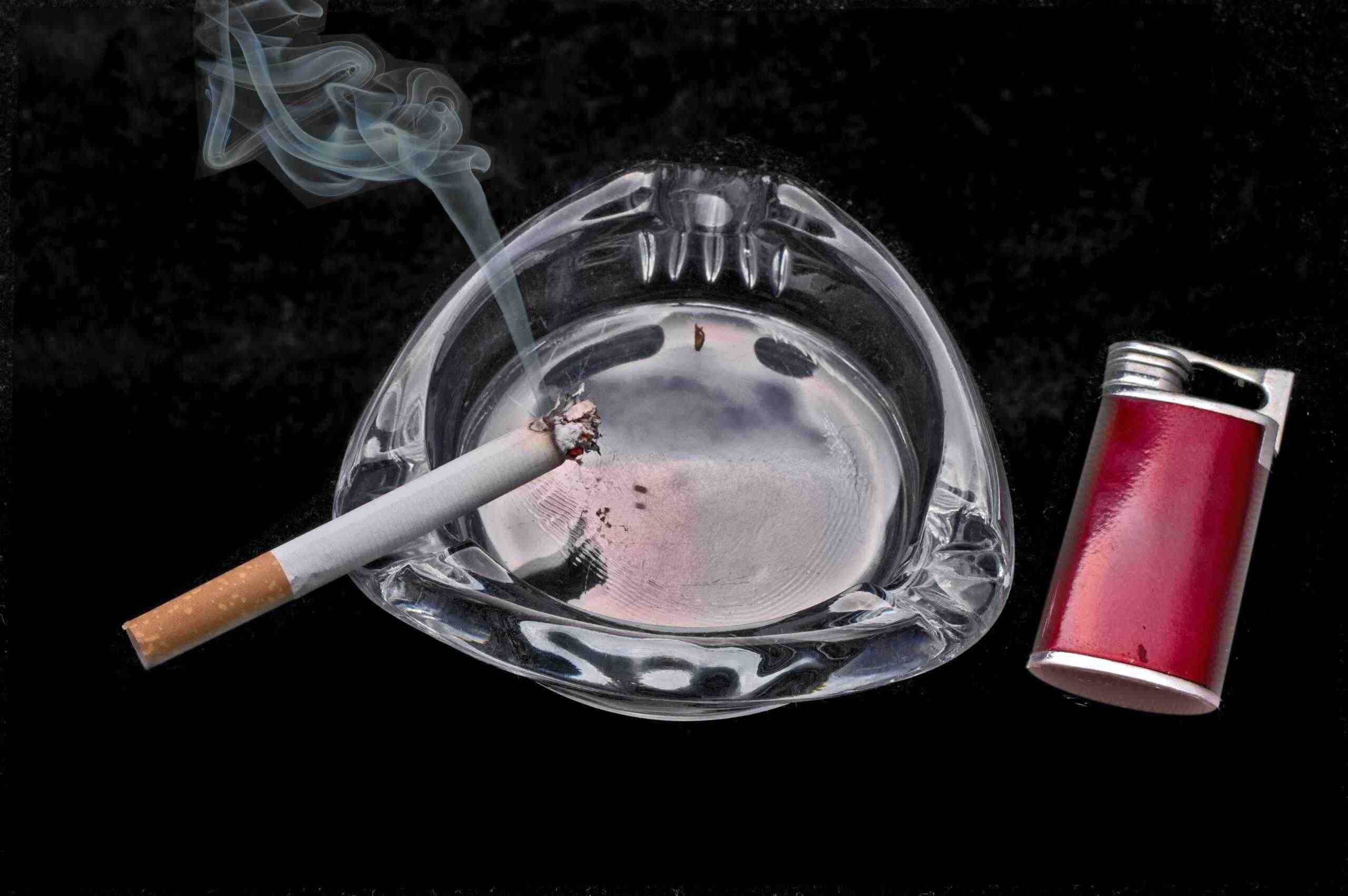 Thirdhand smoke is the chemical residue left behind after secondhand tobacco smoke disappears from the air.