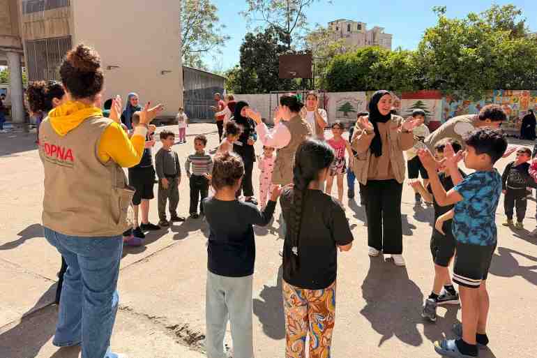 Activities that help children reduce anxiety and stress (Al Jazeera)