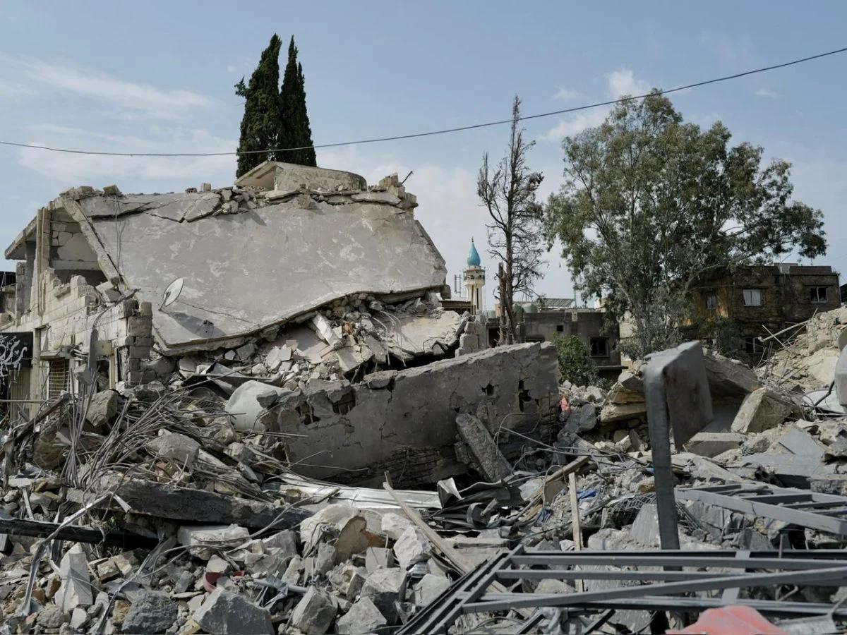 In Nabatieh, southern Lebanon, a home completely destroyed by Israeli shelling. (Credit: Matthieu Karam/ L'Orient-Le Jour) In Nabatieh, southern Lebanon, a home completely destroyed by Israeli shelling. (Credit: Matthieu Karam/ L'Orient-Le Jour)