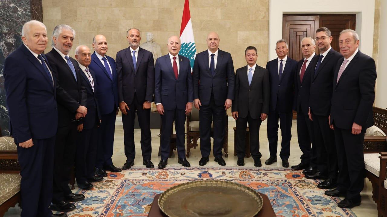 During a meeting at Baabda Palace, Aoun stressed that Lebanon needs investment rather than aid. (Source: MTV) During a meeting at Baabda Palace, Aoun stressed that Lebanon needs investment rather than aid. (Source: MTV)
