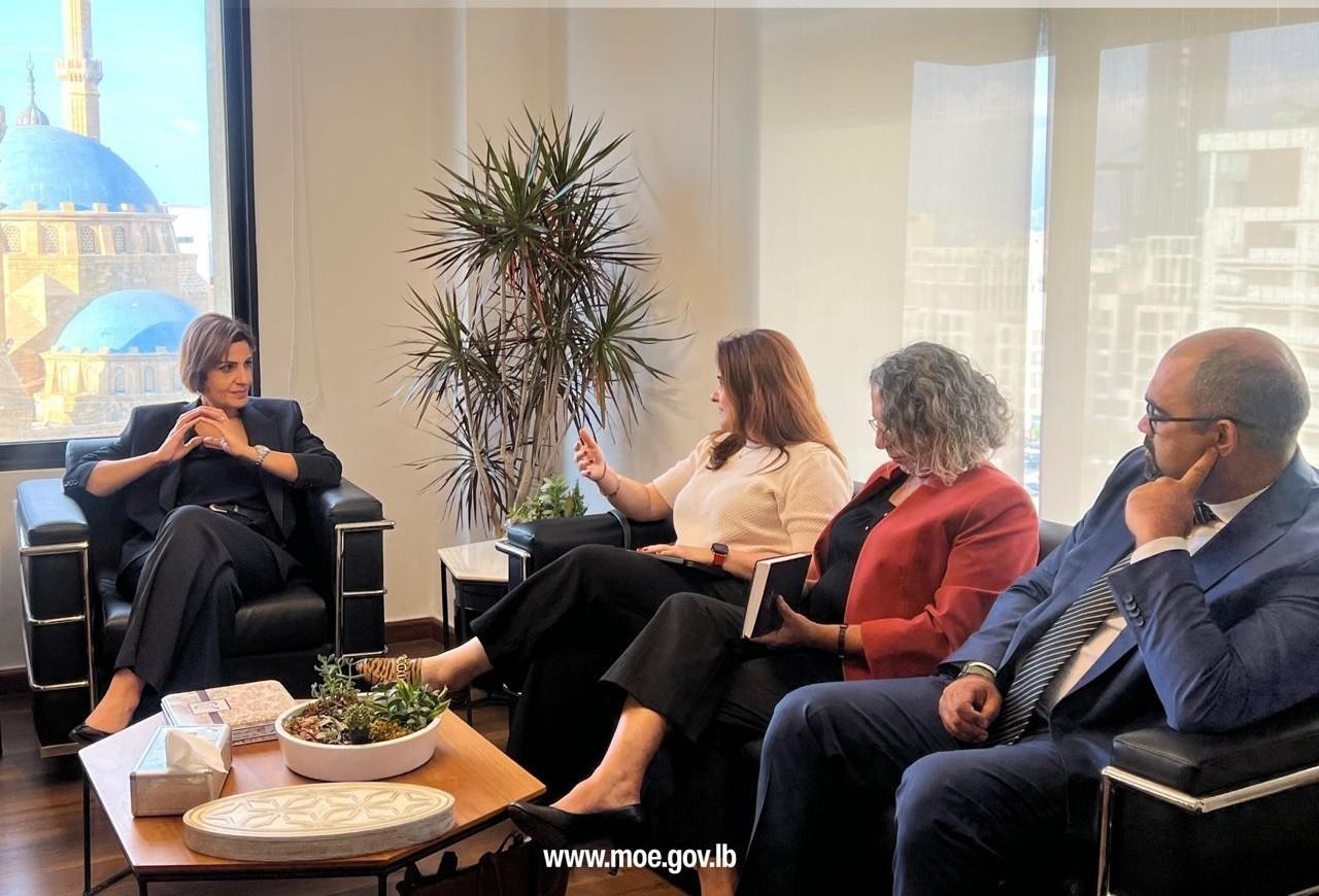 The meetings aimed to follow up on two major national projects. (Source: Ministry of Environment) The meetings aimed to follow up on two major national projects. (Source: Ministry of Environment)