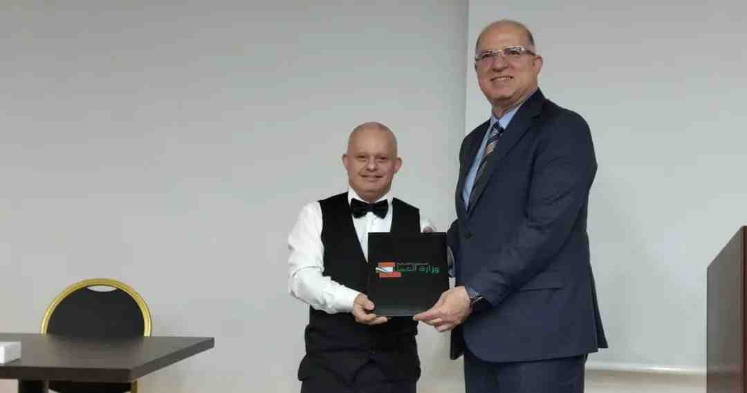 Labor Minister Honors Mohammad Hassan Jaafar
