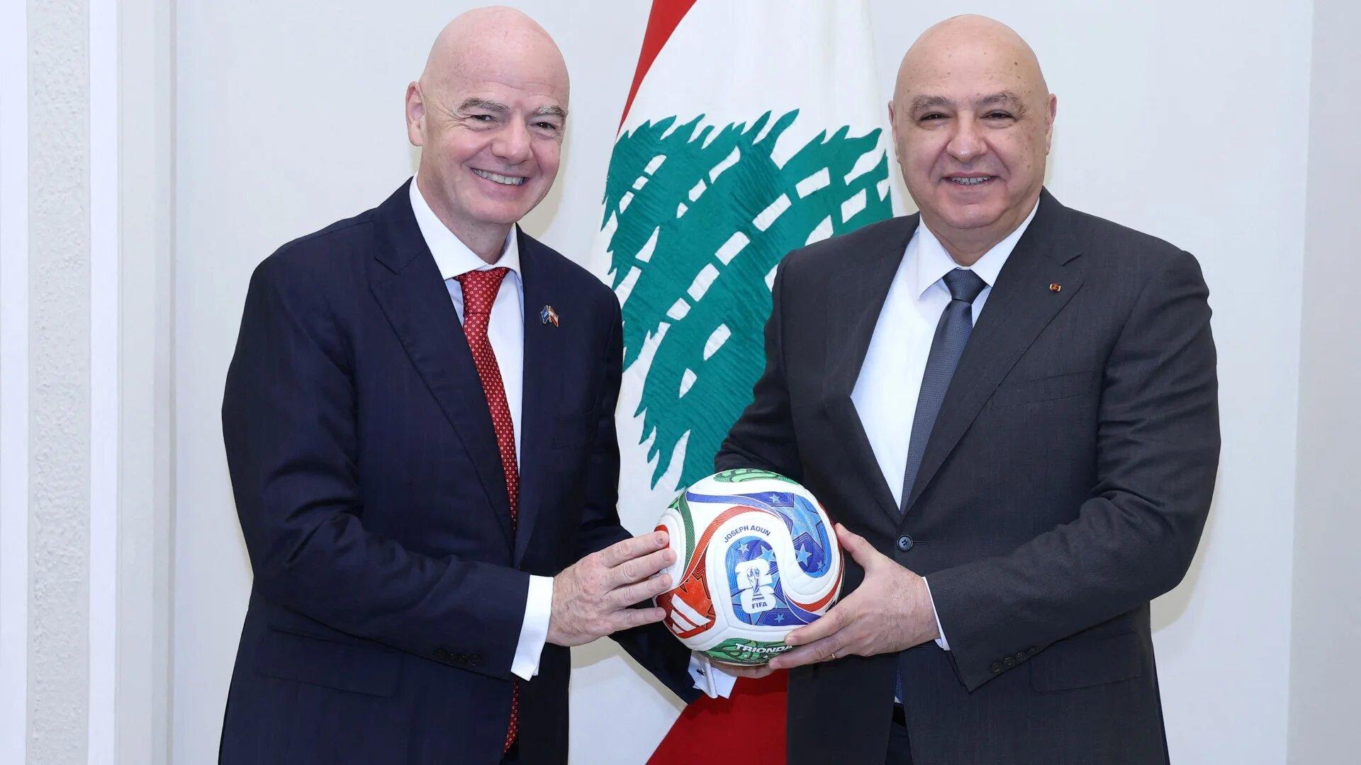 Infantino, who recently obtained Lebanese citizenship, described the meeting as a personal and professional milestone. (Source: Middle East Eye) Infantino, who recently obtained Lebanese citizenship, described the meeting as a personal and professional milestone. (Source: Middle East Eye)