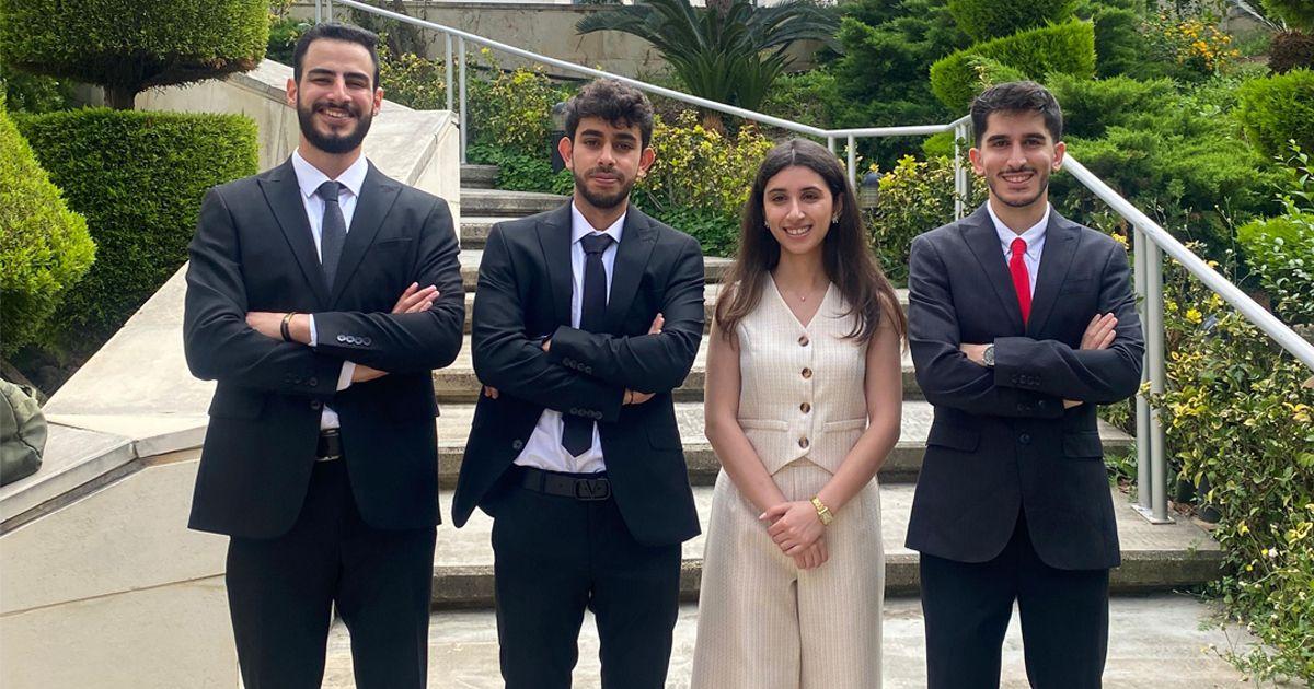The project was created by students Joya Maria Saade, Christopher Zein, Georges Barhouche, and Joey Angeli. (Source: LAU) The project was created by students Joya Maria Saade, Christopher Zein, Georges Barhouche, and Joey Angeli. (Source: LAU)