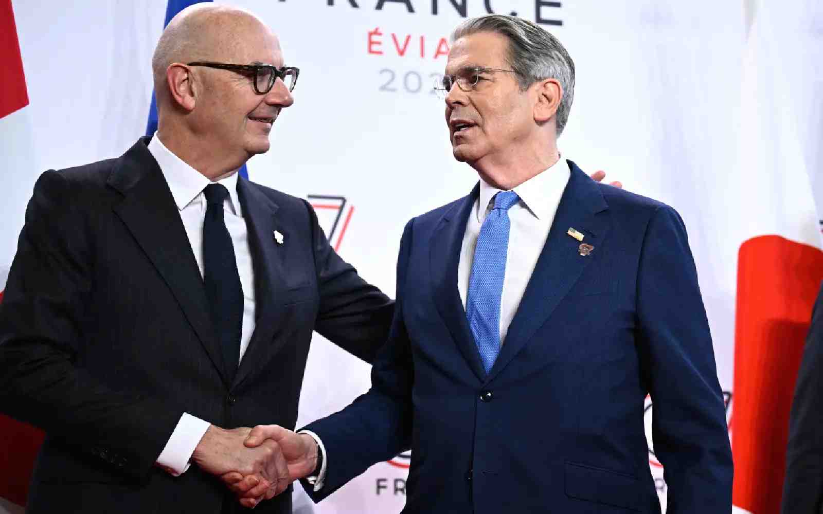 G7 members meet in France. (Image Credit: Free Malaysia Today)