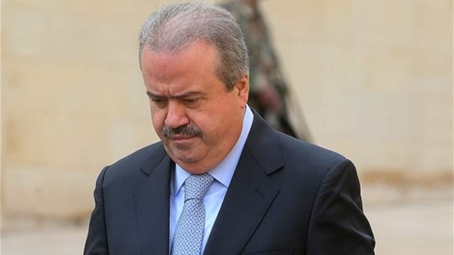 The minister of finance Yassine Jaber The minister of finance Yassine Jaber