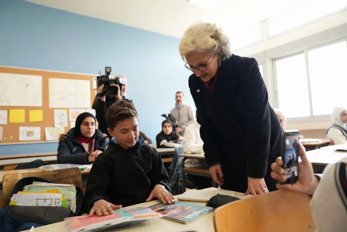 More than 44,000 students benefited from over 150,000 textbooks, and 1,400 digital devices. More than 44,000 students benefited from over 150,000 textbooks, and 1,400 digital devices.