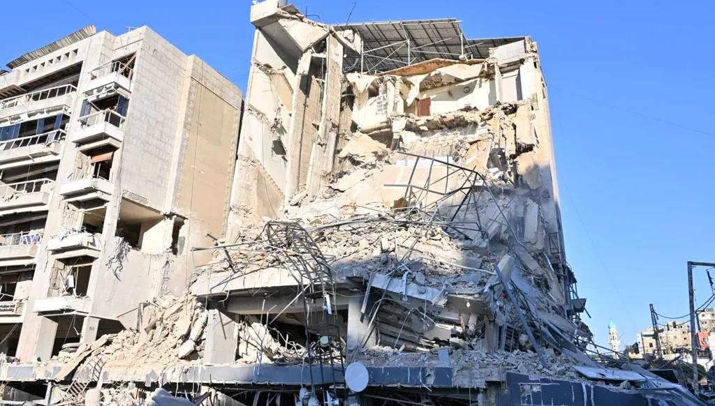 Extensive destruction in the southern suburbs of Beirut (Nabil Ismail) Extensive destruction in the southern suburbs of Beirut (Nabil Ismail)