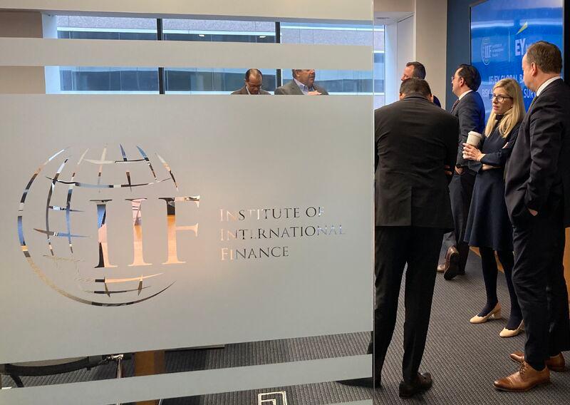 The IIF also recommends improving tax collection to create budget surpluses. The IIF also recommends improving tax collection to create budget surpluses.