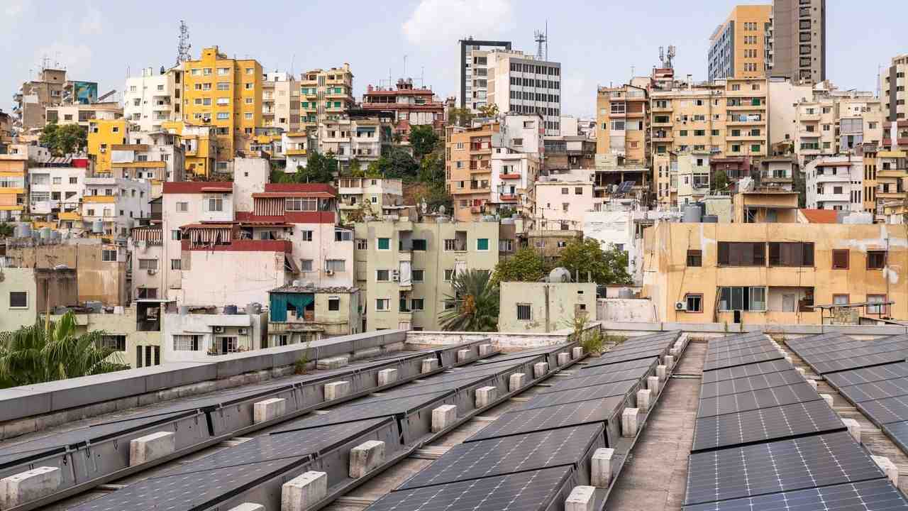 Rooftops of Lebanese residential buildings are turning into community energy projects