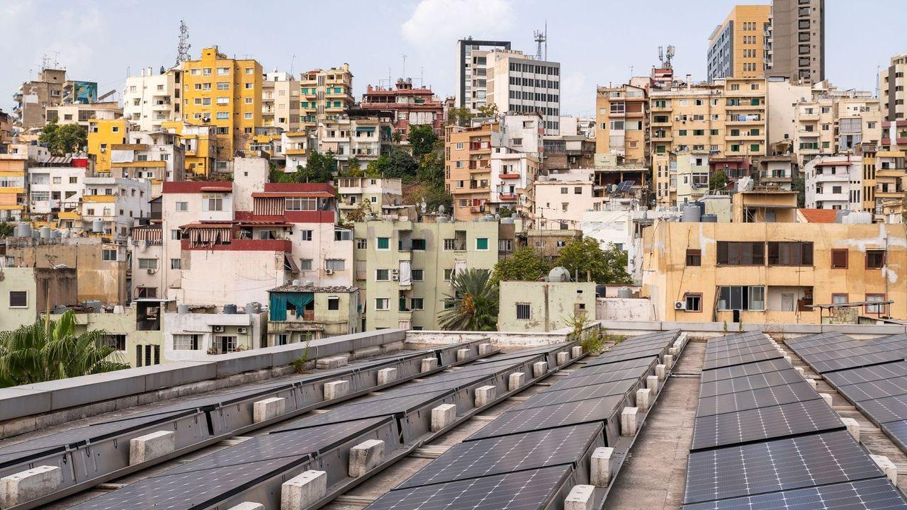 Rooftops of Lebanese residential buildings are turning into community energy projects Rooftops of Lebanese residential buildings are turning into community energy projects