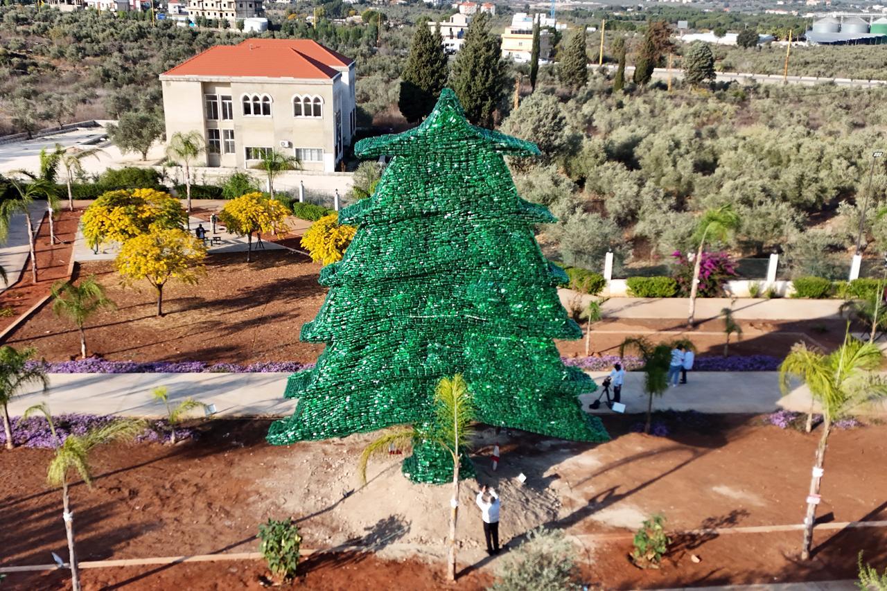 The project was unveiled by the Emyun Municipality during celebrations marking Lebanon’s 82nd Independence Day. (Source: AA) The project was unveiled by the Emyun Municipality during celebrations marking Lebanon’s 82nd Independence Day. (Source: AA)