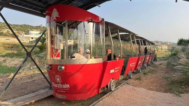 The project, named BaraTrain, was inaugurated on the main road near Barbara’s port in the Jbeil district. The project, named BaraTrain, was inaugurated on the main road near Barbara’s port in the Jbeil district.
