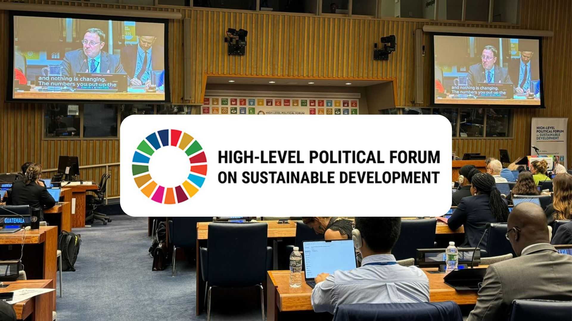 HLPF in session.