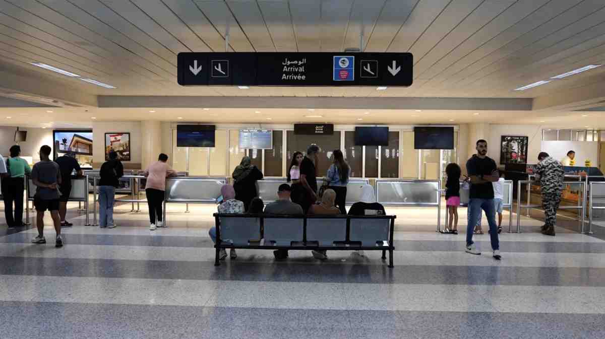 Beirut’s Rafik Hariri International Airport.