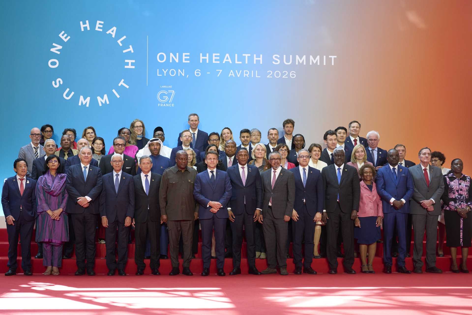 Global leaders come together at the One Health Summit. (Image Credit: WHO)