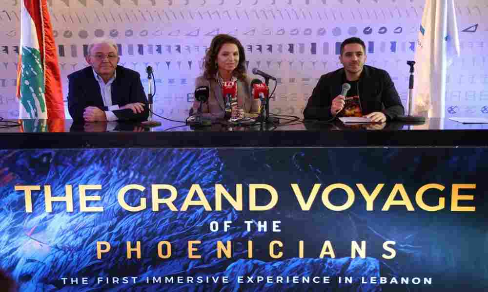 The project, titled “The Grand Voyage of the Phoenicians,” was formally announced at a press conference, under the auspices of the Ministry of Tourism. (Source: IM Lebanon)