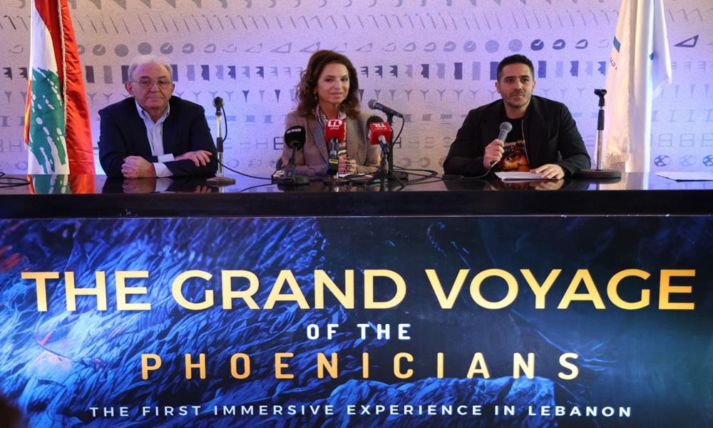 The project, titled “The Grand Voyage of the Phoenicians,” was formally announced at a press conference, under the auspices of the Ministry of Tourism. (Source: IM Lebanon) The project, titled “The Grand Voyage of the Phoenicians,” was formally announced at a press conference, under the auspices of the Ministry of Tourism. (Source: IM Lebanon)