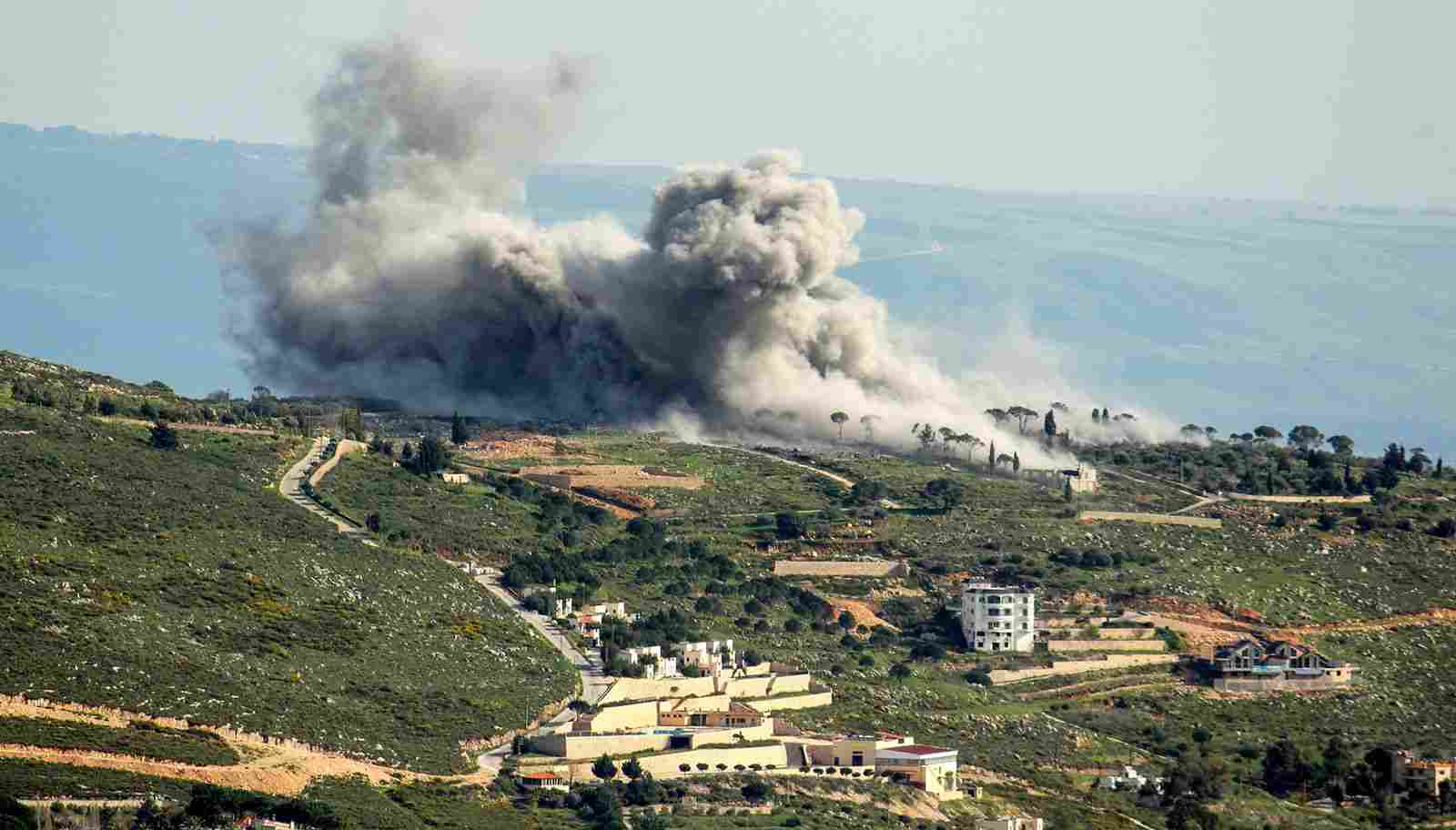An Israeli airstrike targeted southern Lebanon