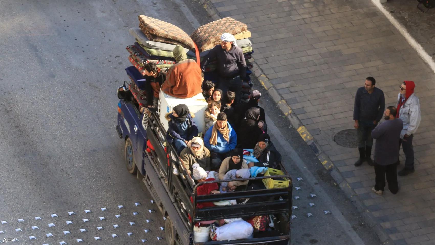 The war is forcing thousands of Lebanese to leave their homes The war is forcing thousands of Lebanese to leave their homes