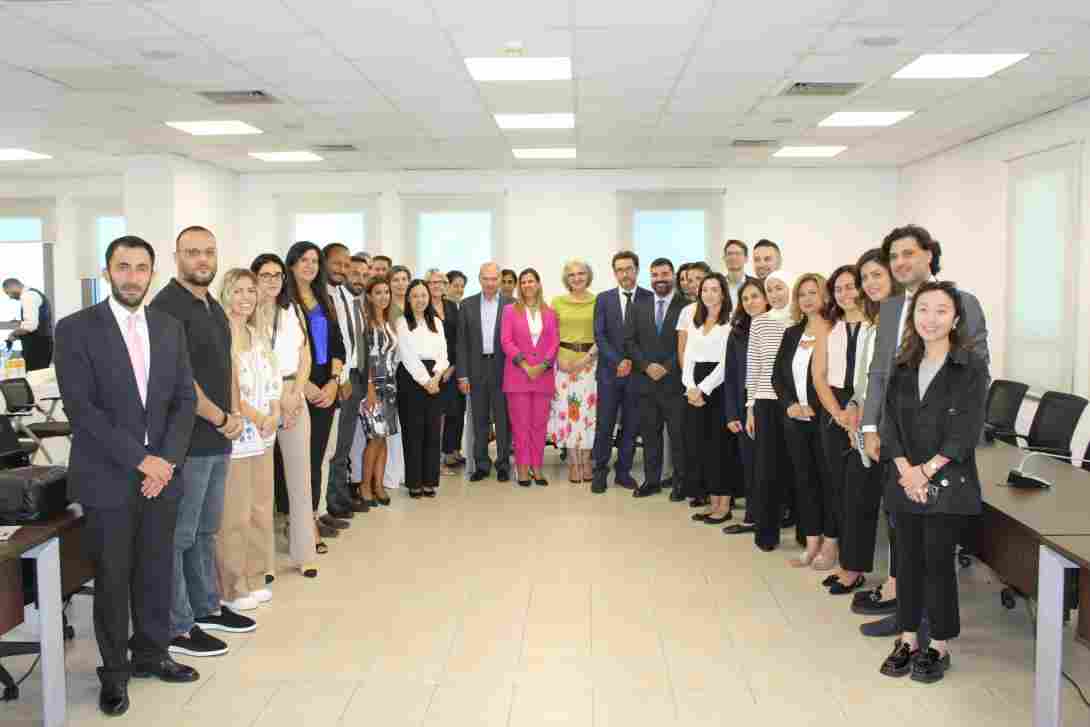 The third regular meeting of the Local Education Group. (Source: Ministry of Education)