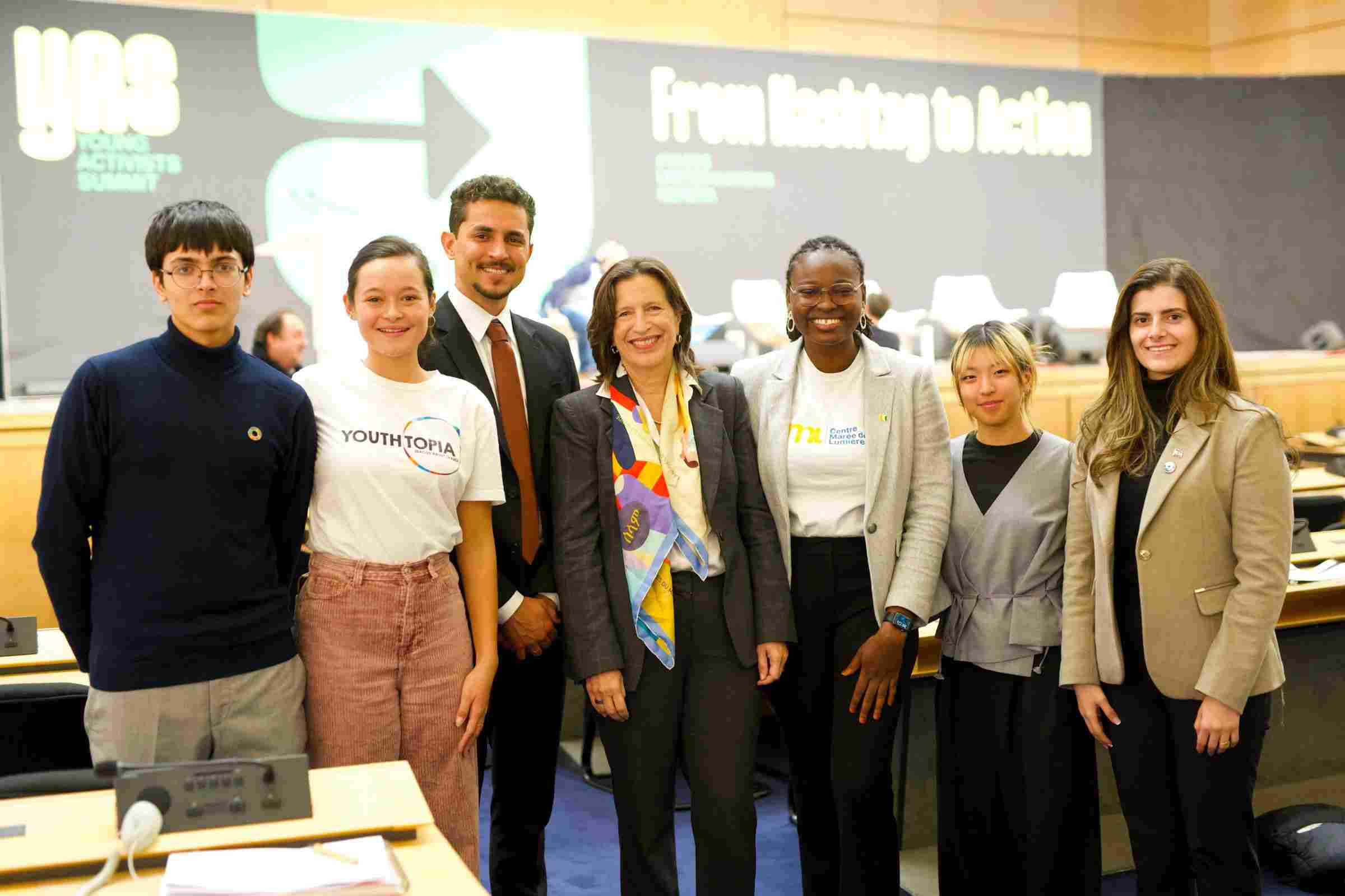 Melissa Fleming, UN Under‑Secretary‑General for Global Communications, described the winners as “some of the most extraordinary people on our planet." (Source: Fleming on X)