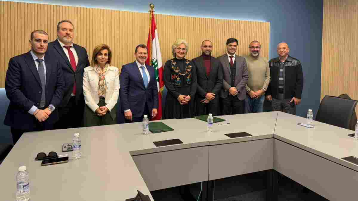 Both ministers said the agreement will make digital services faster, more accurate, and safer for citizens. (Credit: NNA)