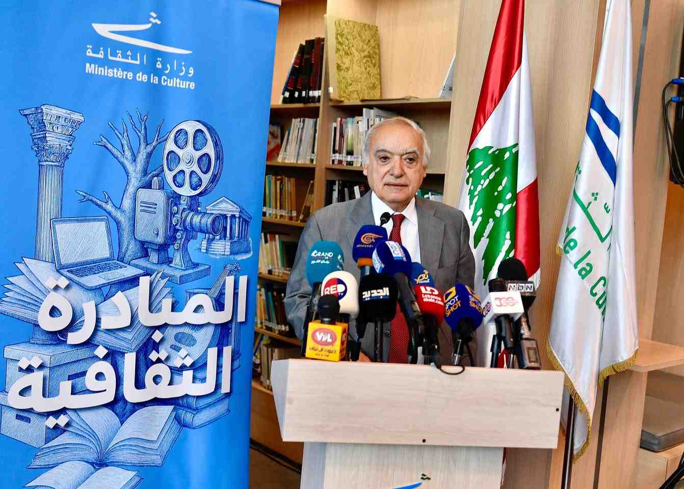 Lebanese Minister of Culture Ghassan Salameh (Image Credits: Lebanese Ministry of Culture)