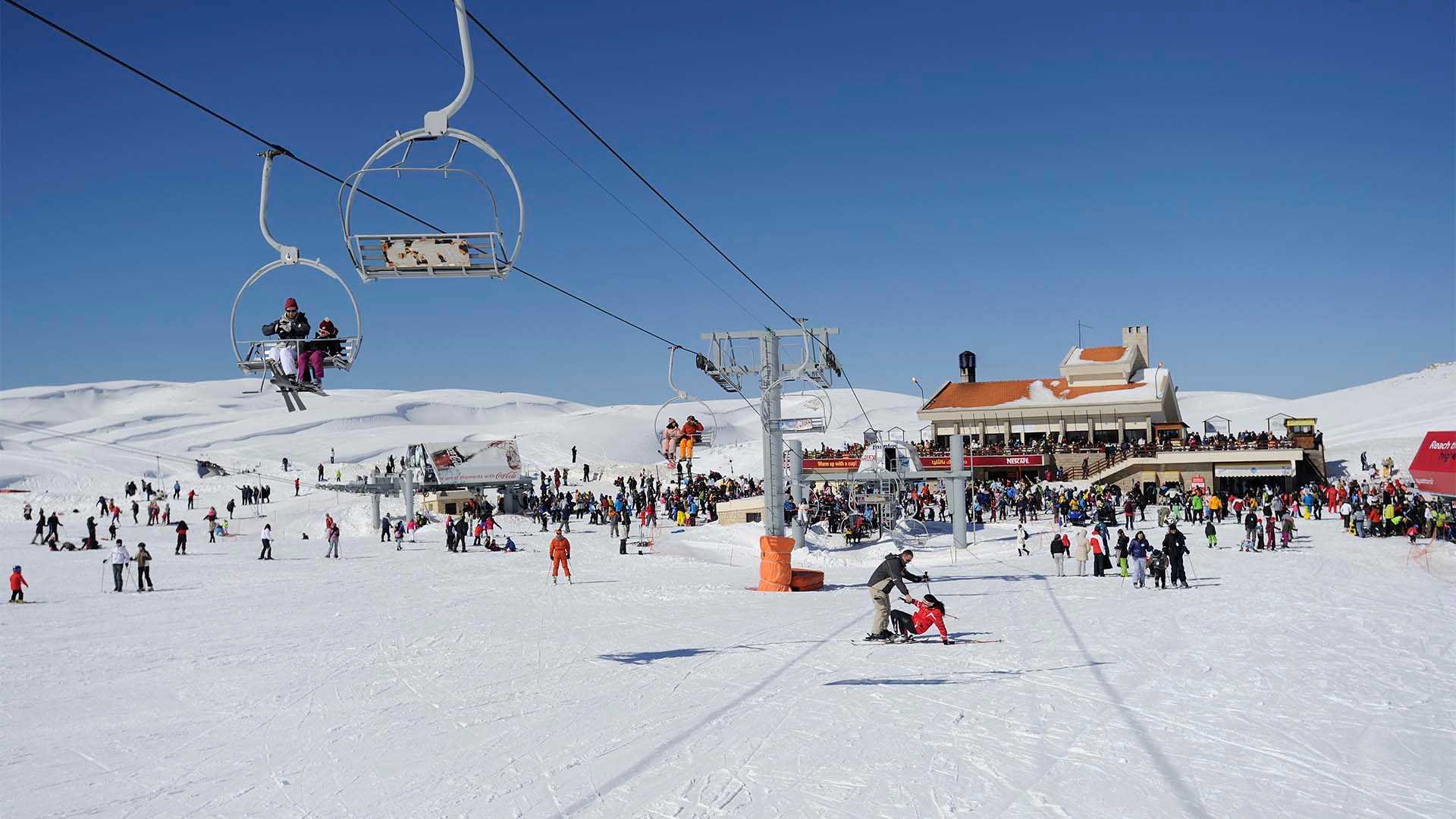 Faraya ski resort.
