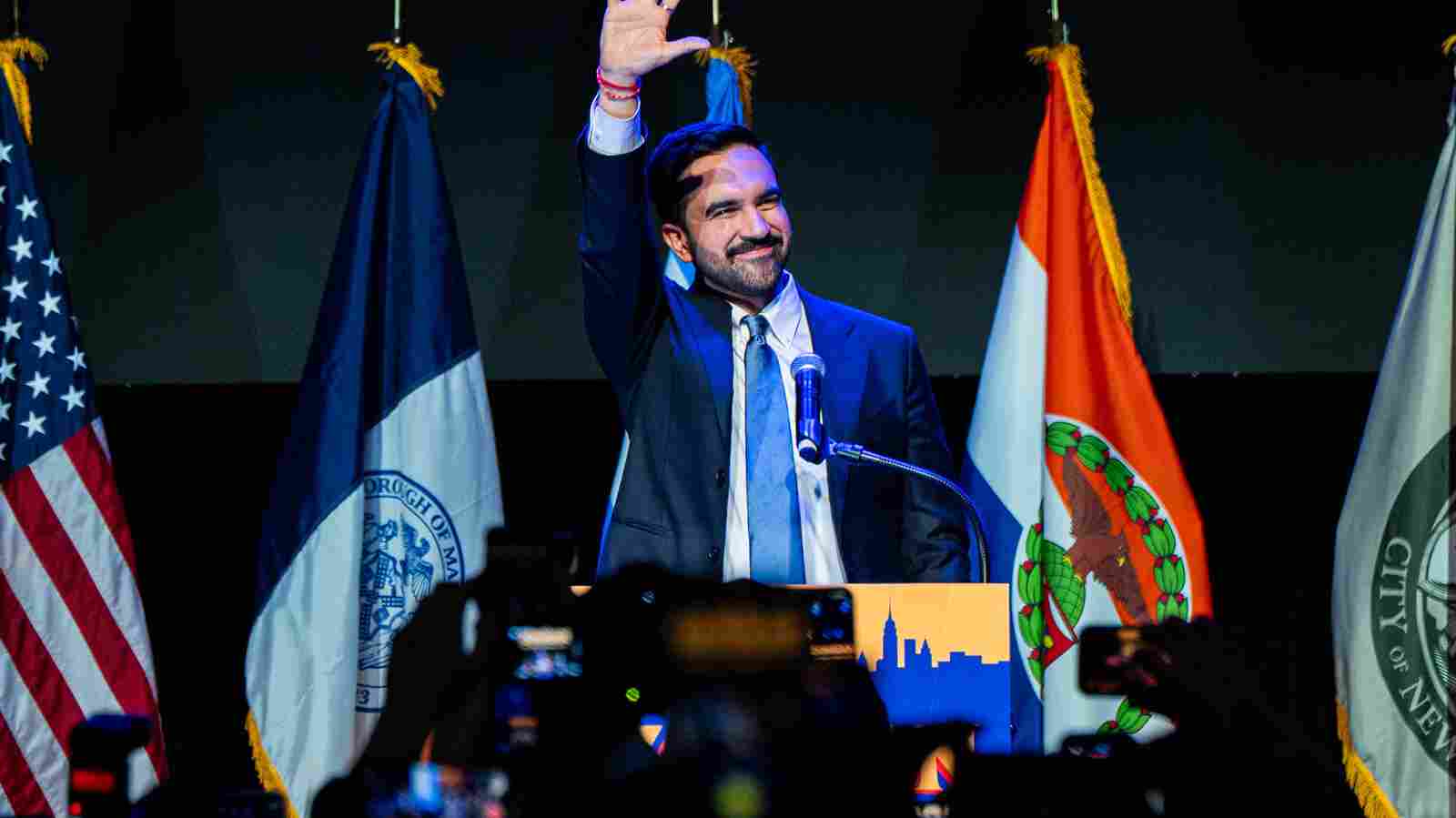 Mamdani called for rent freezes and improved labor rights.