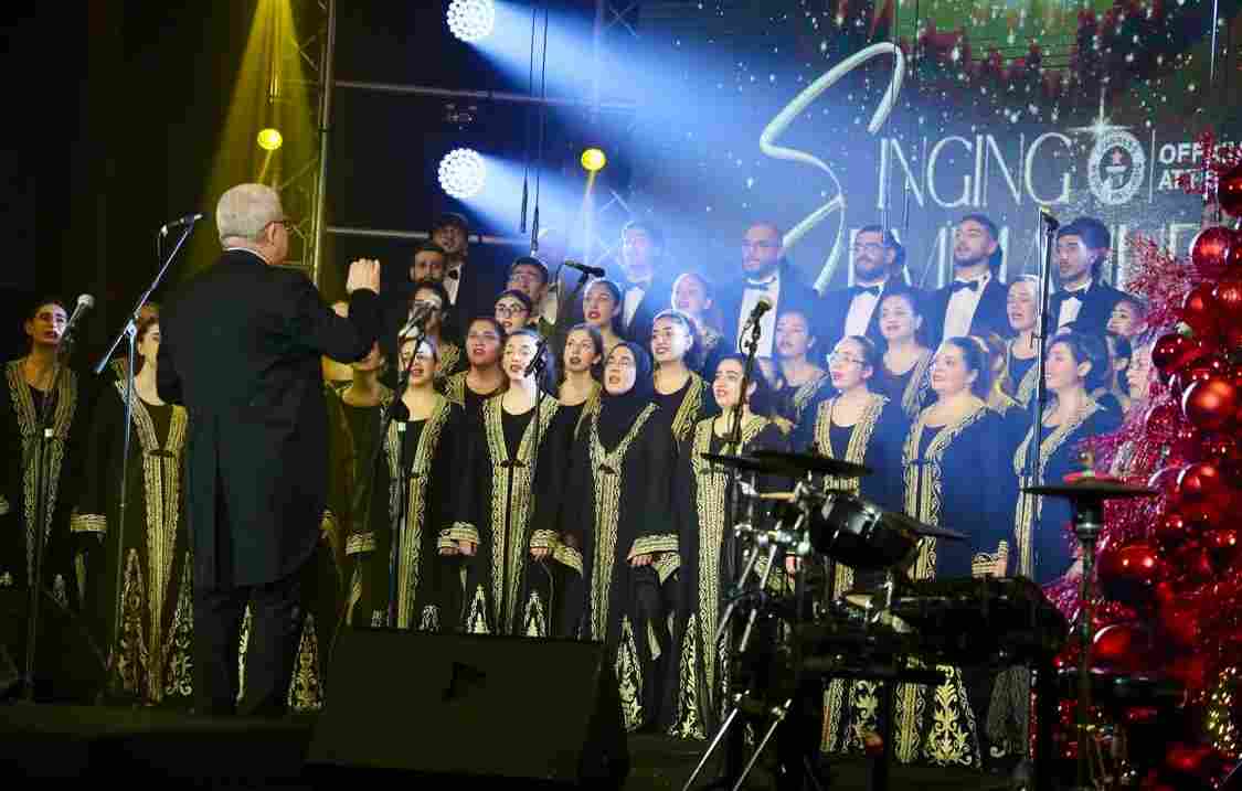 Held at the Sacred Hearts Sisters High School, the seven-day recital was organized by initiator and producer Sandra Akiki, with the support of the Kfardebian Municipality. (Credit: L'Orient Today)
