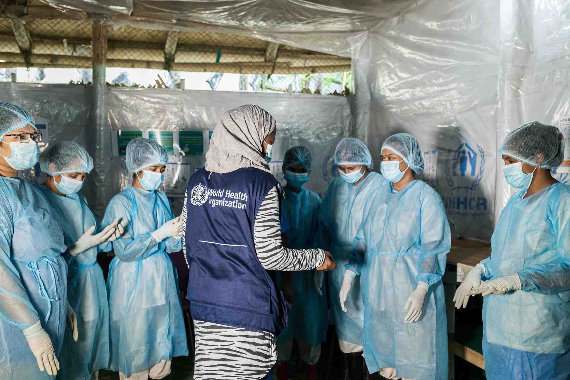 Health officials are already recording rising cases of communicable diseases, including chickenpox, shigella, and influenza. (Credit: WHO)