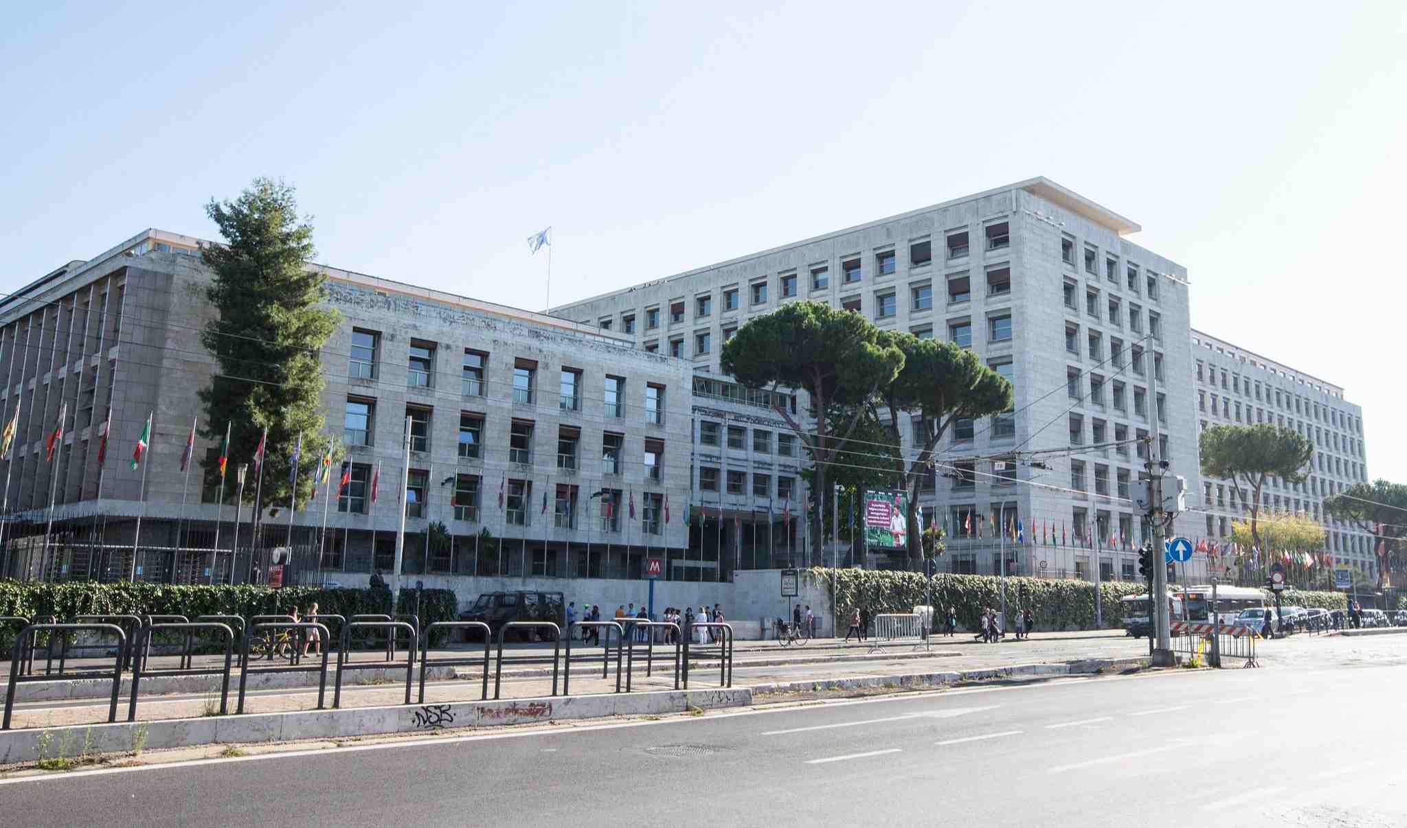 The headquarters of the Food and Agriculture Organization (FAO) in Rome. (Image Credit: FAO)