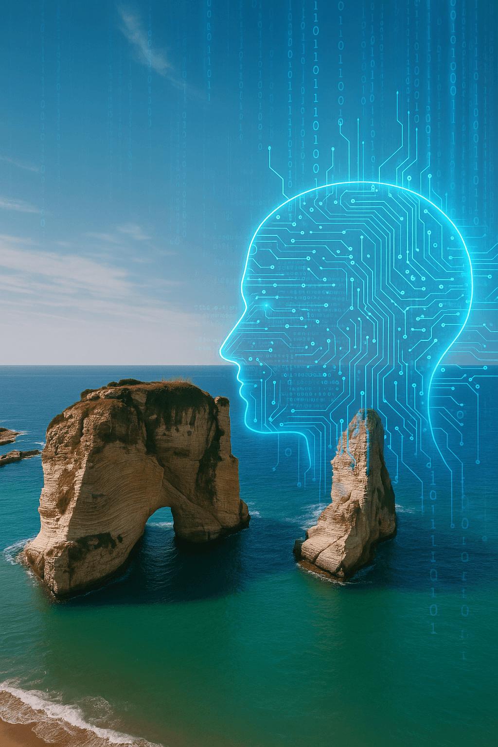 الصورة مُولَّدة باستخدام الذكاء الاصطناعي. الصورة مُولَّدة باستخدام الذكاء الاصطناعي.