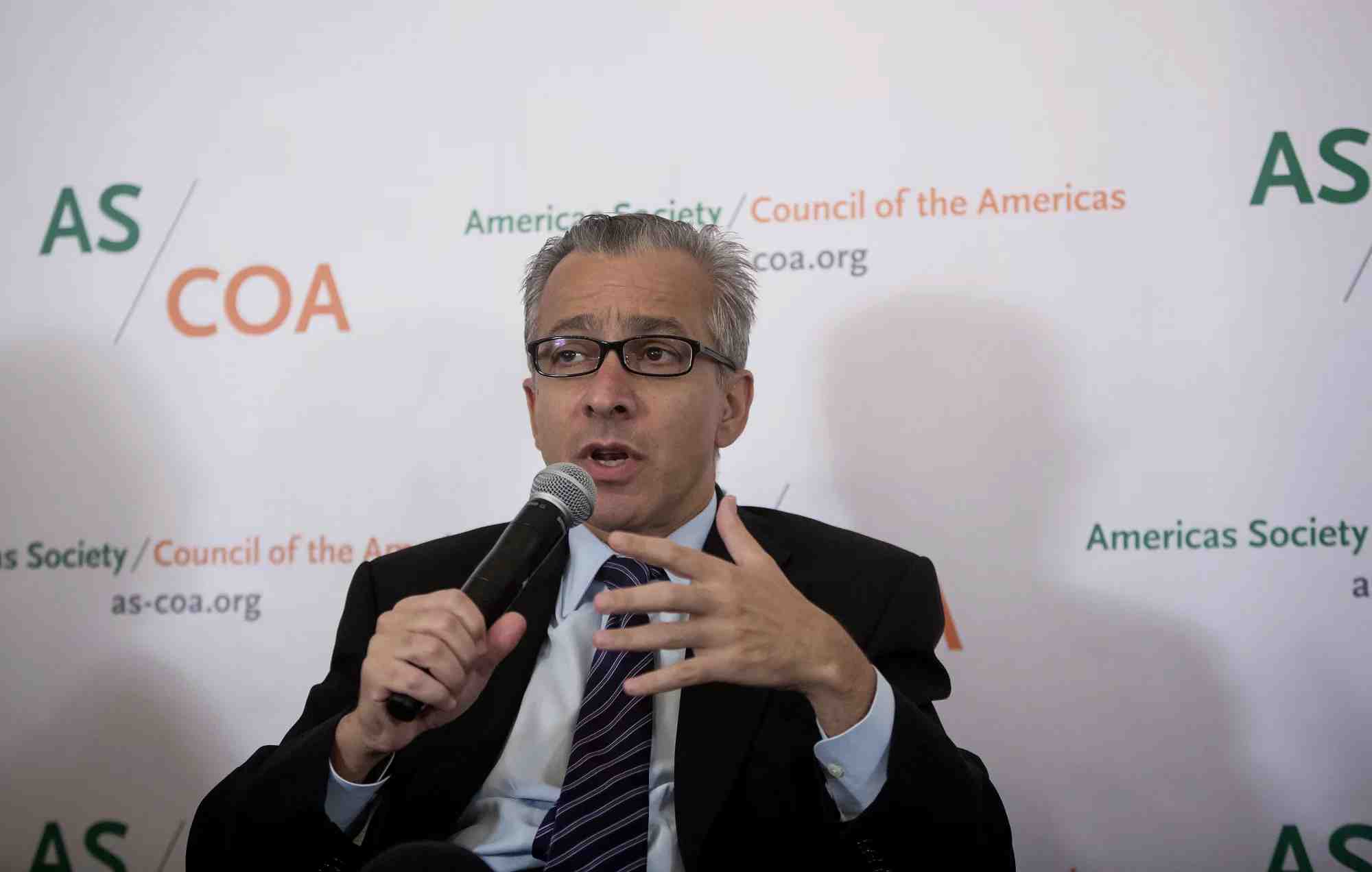 Lebanon’s Economy Minister, Amer Al-Bessat, in an interview with "Hewar Al-Saray" on Télé Liban. (Source: National News Agency)