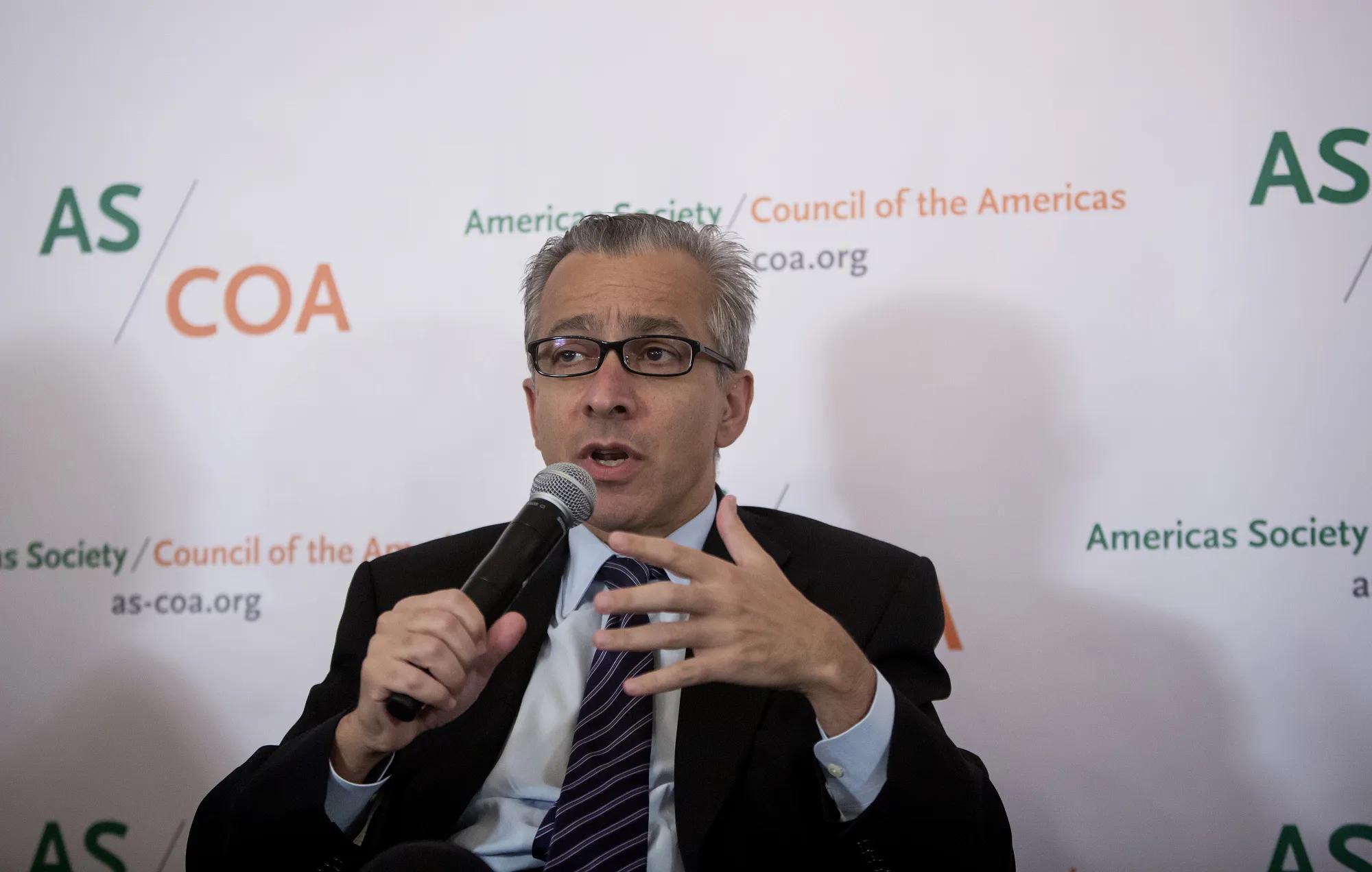 Lebanon’s Economy Minister, Amer Al-Bessat, in an interview with "Hewar Al-Saray" on Télé Liban. (Source: National News Agency) Lebanon’s Economy Minister, Amer Al-Bessat, in an interview with "Hewar Al-Saray" on Télé Liban. (Source: National News Agency)