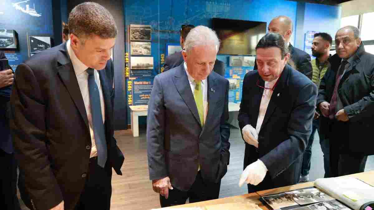 Michel Issa in Beirut Port on January 15, 2025. (Credit: L'Orient Today)