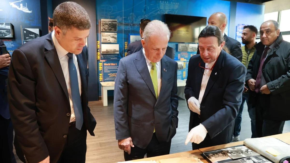 Michel Issa in Beirut Port on January 15, 2025. (Credit: L'Orient Today) Michel Issa in Beirut Port on January 15, 2025. (Credit: L'Orient Today)